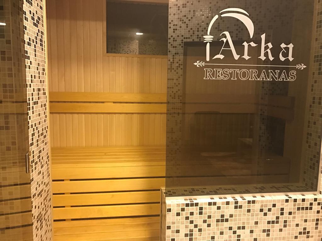 Arka Hotell Mažeikiai Exteriör bild